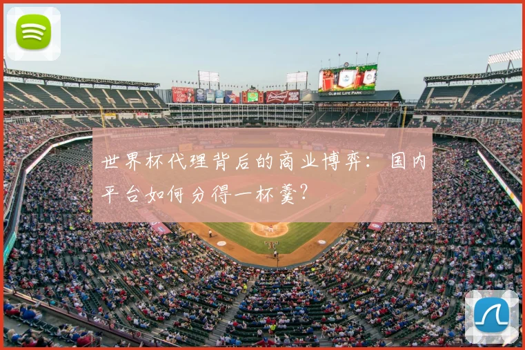 世界杯代理背后的商业博弈:国内平台如何分得一杯羹?