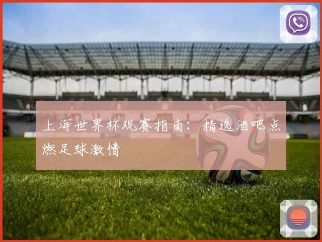 上海世界杯观赛指南：精选酒吧点燃足球激情